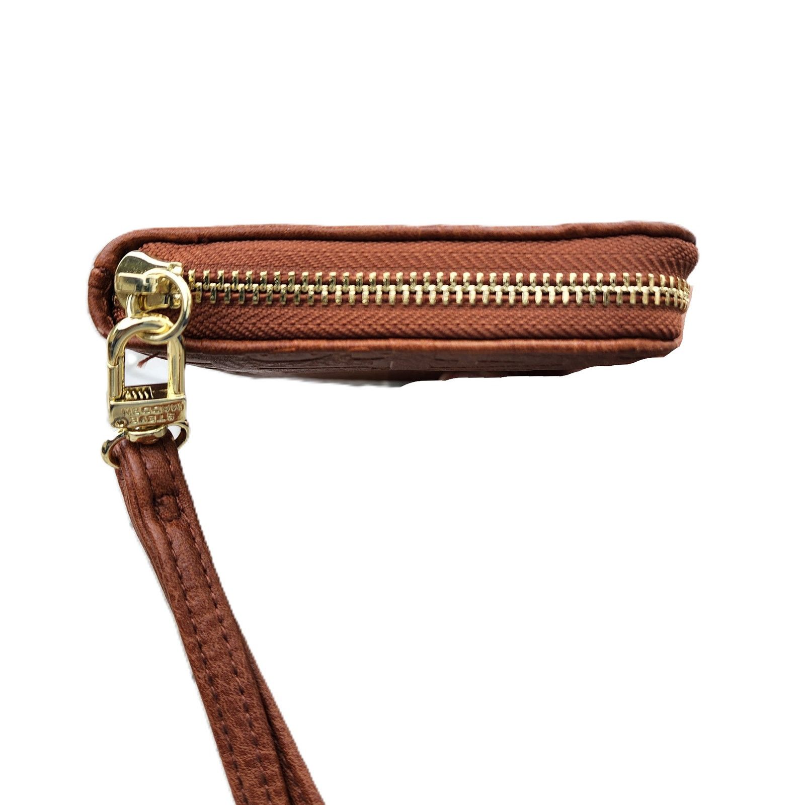 Steve Madden Steve Madden Embossed Monogram Zip Around Wallet Wristlet Size ONE SIZE - 4 Thumbnail