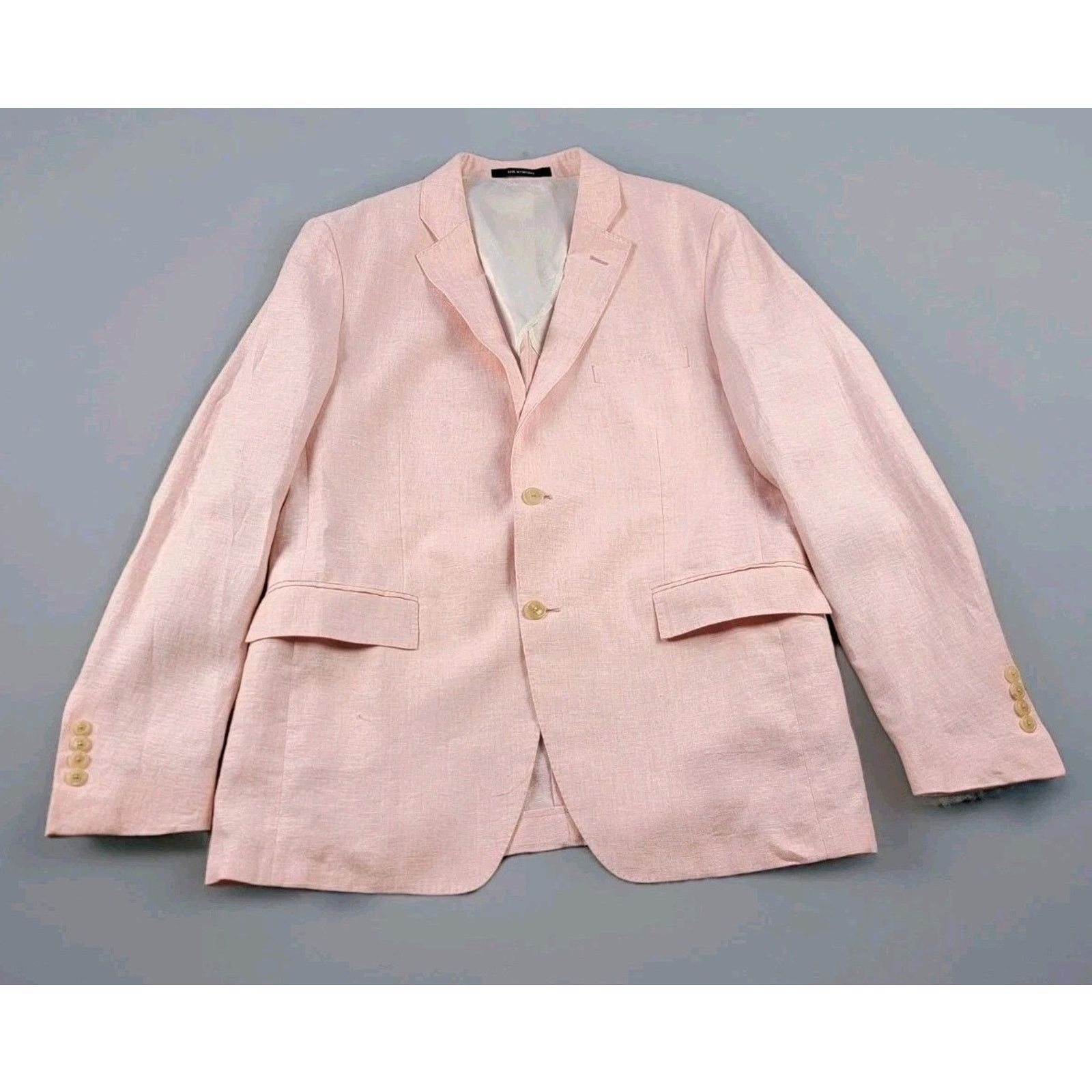 Todd Snyder Todd Snyder 100% Linen Blazer Sport Coat *Read* Size 42R - 1 Thumbnail