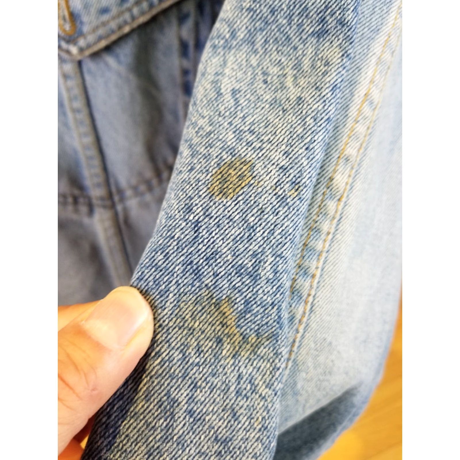 Denime VINTAGE MARITHE FRANCOIS GIRBAUD Denim Jacket SHIRT Men M Blue 90s 20 Inch Cross Shoulder Cross Chest Shoulder to Cuff 24 Inch Top to Bottom 27 Inch Size US M / EU 48-50 / 2 - 6 Thumbnail