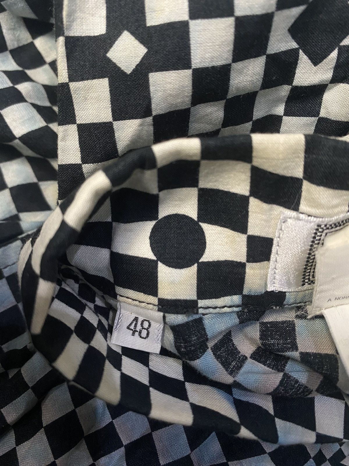 Versace Versace Shirt checkerboard Vintage Size US M / EU 48-50 / 2 - 10 Thumbnail