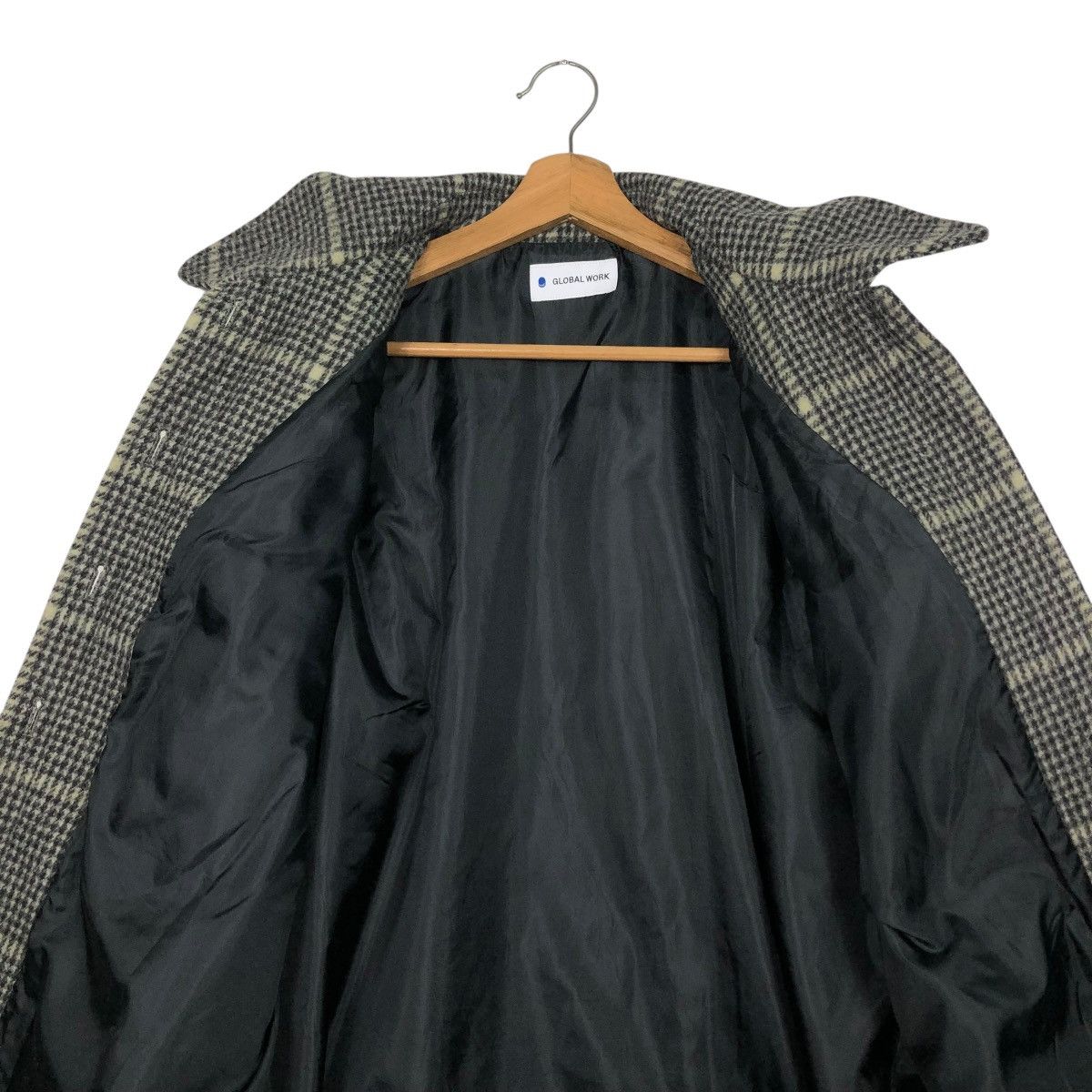 Japanese Brand 🔥VINTAGE WOOL FLANNEL JACKET GLOBAL WORK TARTAN ISSEY MIYAKE Size US M / EU 48-50 / 2 - 16 Thumbnail
