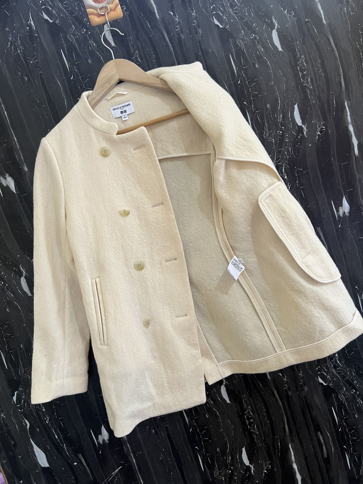 Japanese Brand INES DE LA FRESSUNGE UNIQLO COAT Size US S / EU 44-46 / 1 - 7 Thumbnail