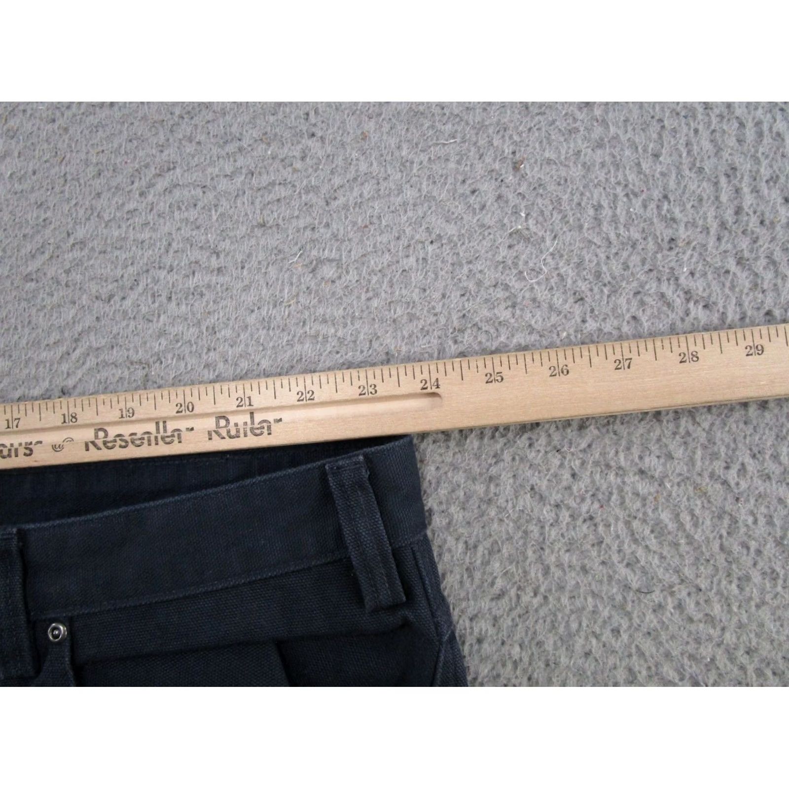 CO Duluth Trading Co Navy Blue Fire Hose Duck Thick Canvas Pants 48x30 NEW Read Size US 32 / EU 48 - 7 Thumbnail