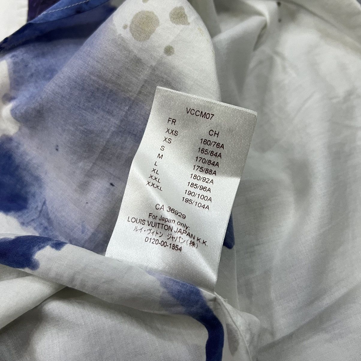 Louis Vuitton Louis Vuitton - 2017 Paint Splatter Print Shirt Size US XS / EU 42 / 0 - 16 Thumbnail