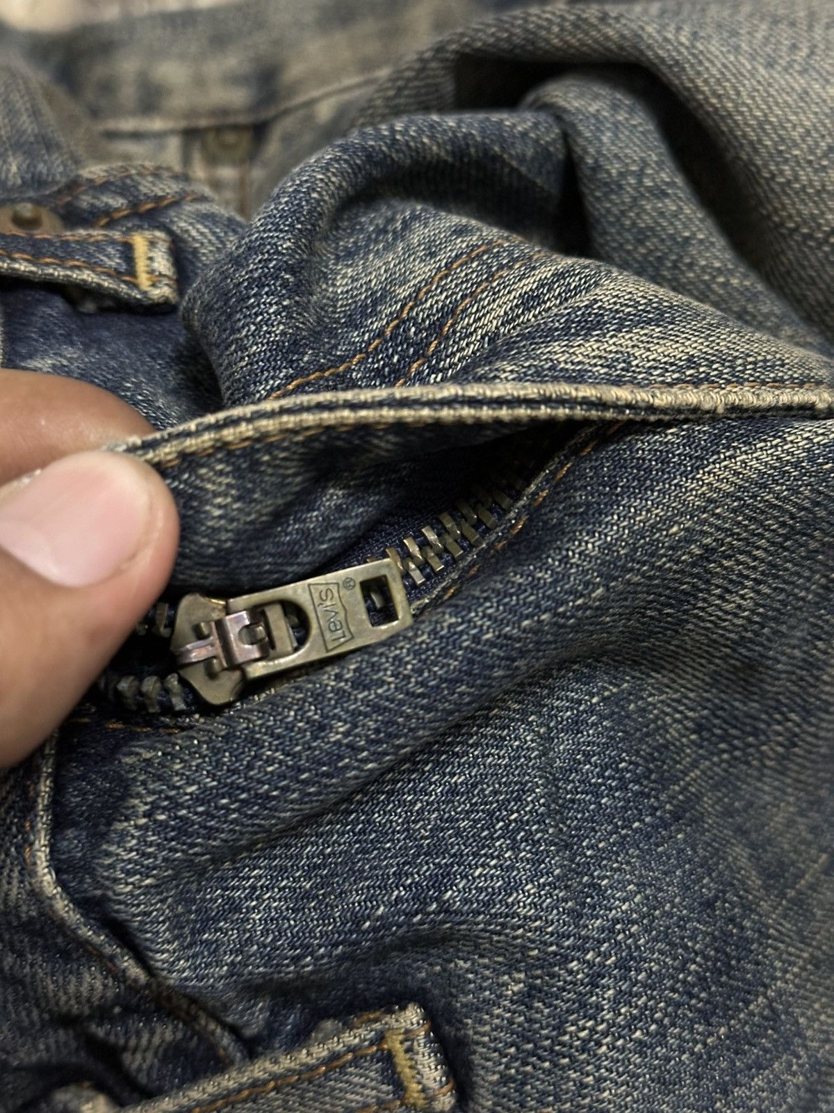 Levi's Vintage Levis 503 Distress Made In Japan . Size US 32 / EU 48 - 10 Thumbnail