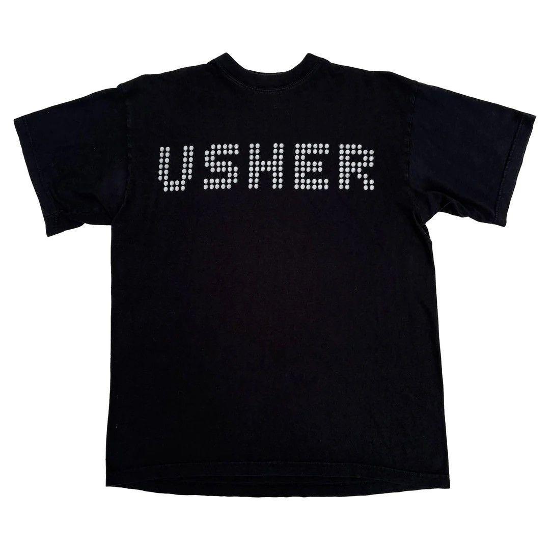 Band Tees Usher 2001 Vintage 8701 Album Promo Logo Band Rare T-Shirt Size US L / EU 52-54 / 3 - 1 Thumbnail