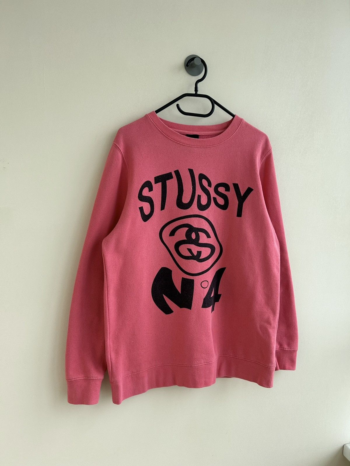 Japanese Brand Vintage Stussy Sweatshirt Spell Out Big Logo Japanese N4 Size US M / EU 48-50 / 2 - 2 Thumbnail