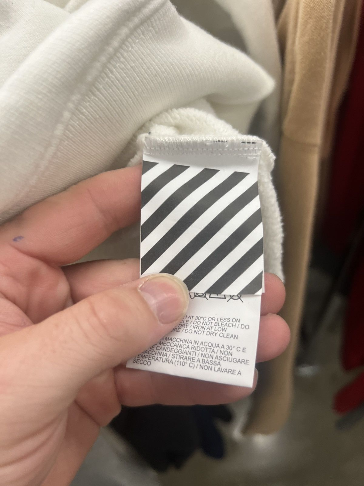 Off-White Off White Ruined Factory Crew Neck Sweatshirt Size US M / EU 48-50 / 2 - 3 Thumbnail