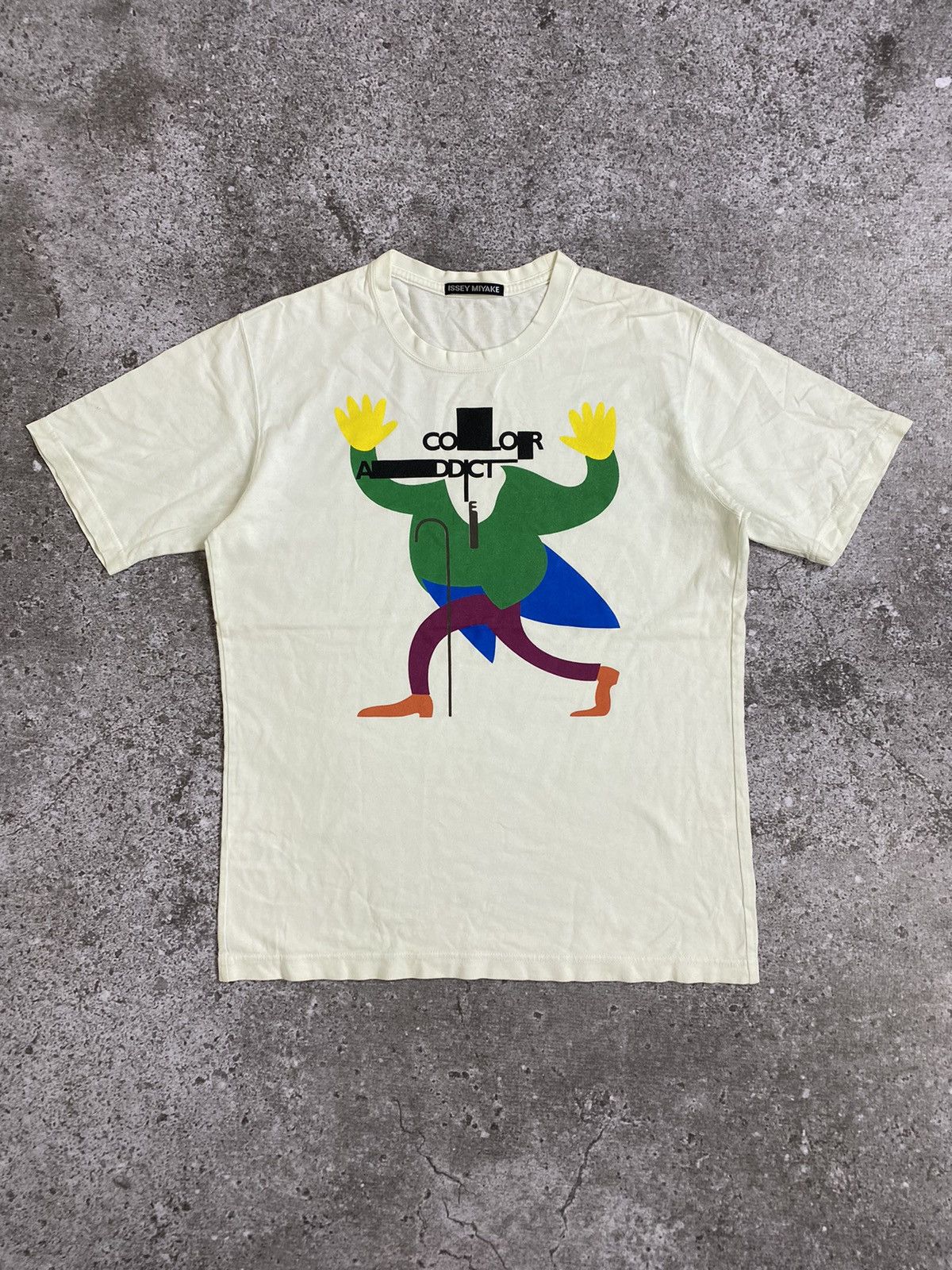 Issey Miyake Issey miyake color addict t shirt | Grailed