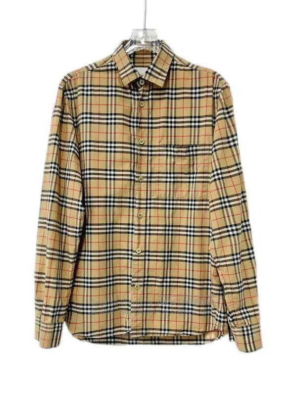 Burberry Burberry Brown Cotton Women's Shirt. Size S / US 4 / IT 40 - 1 Thumbnail