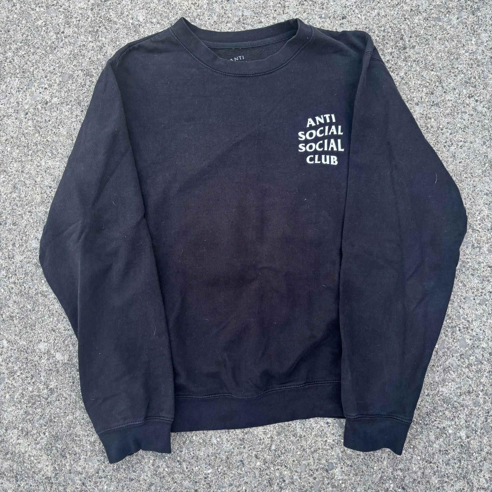 Anti Social Social Club ANTI SOCIAL SOCIAL CLUB Black Sweatshirt - Size M Size US M / EU 48-50 / 2 - 1 Thumbnail