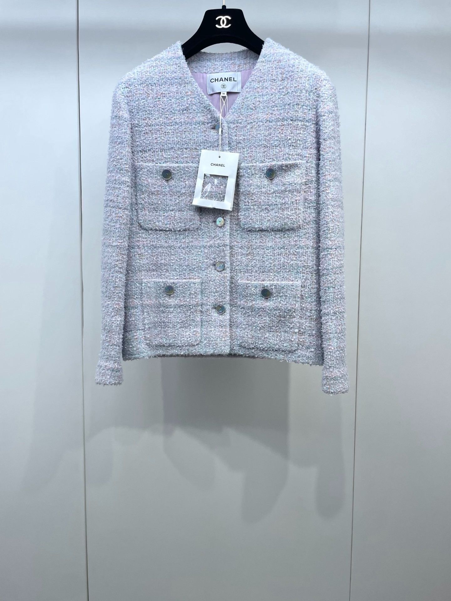 Chanel Chanel 25P Iridescent Tweed Jacket Size XS / US 0-2 / IT 36-38 - 1 Thumbnail