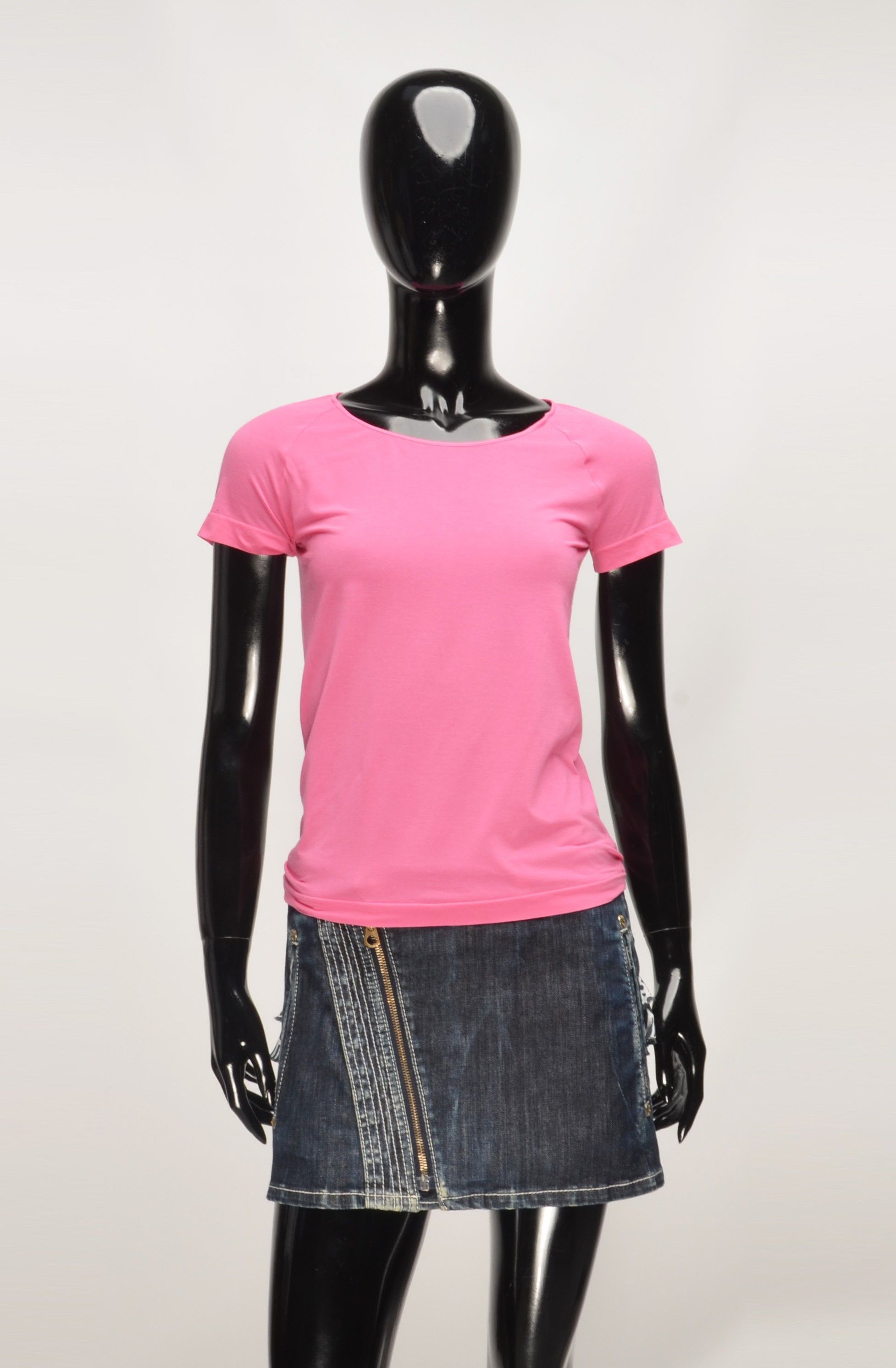 Wolford Wolford Neon Pink Basic Y2K Slim Fit Minimalist Top Size S / US 4 / IT 40 - 1 Thumbnail