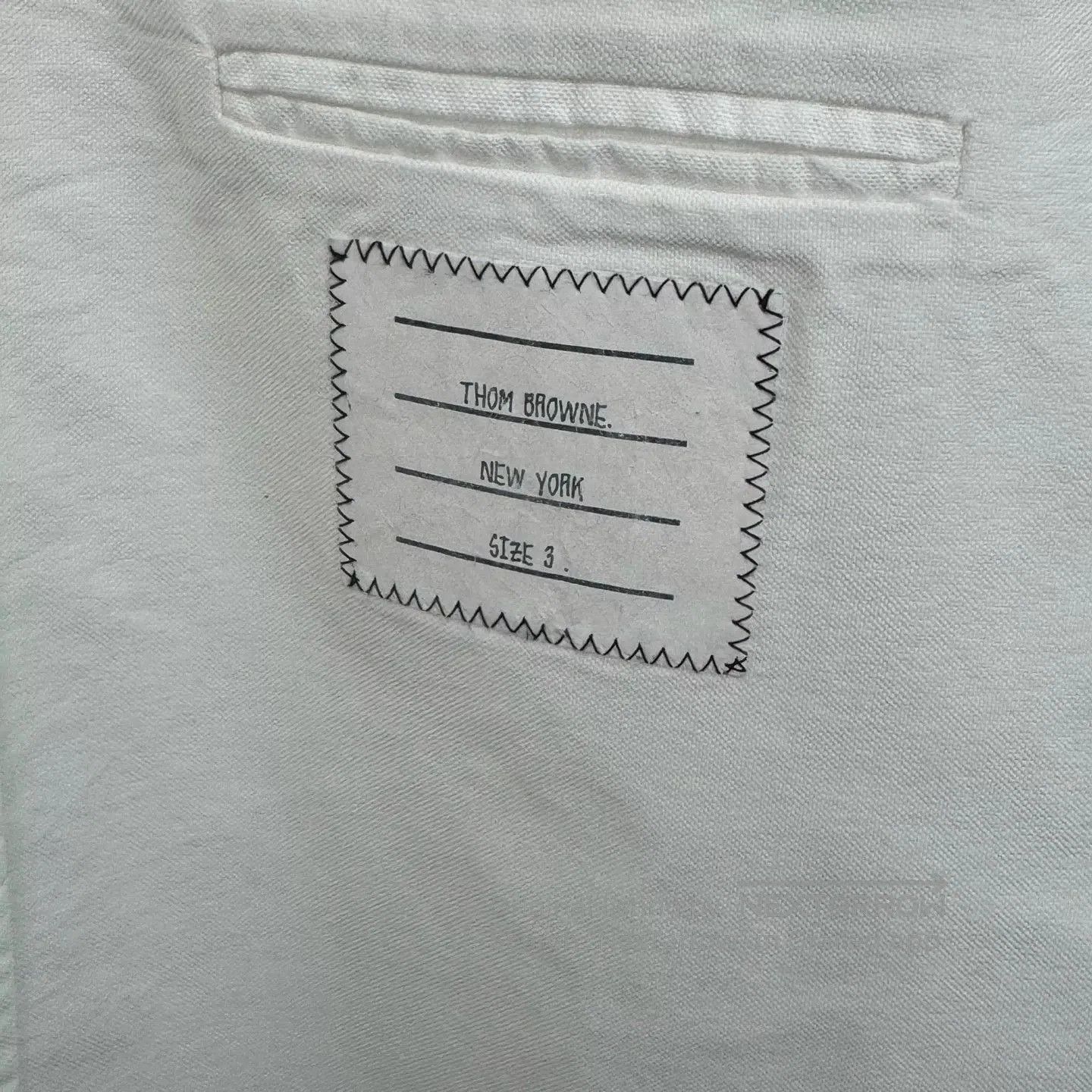 Thom Browne Thom Browne Pocket Logo Shirt Size 3. Size US L / EU 52-54 / 3 - 5 Thumbnail