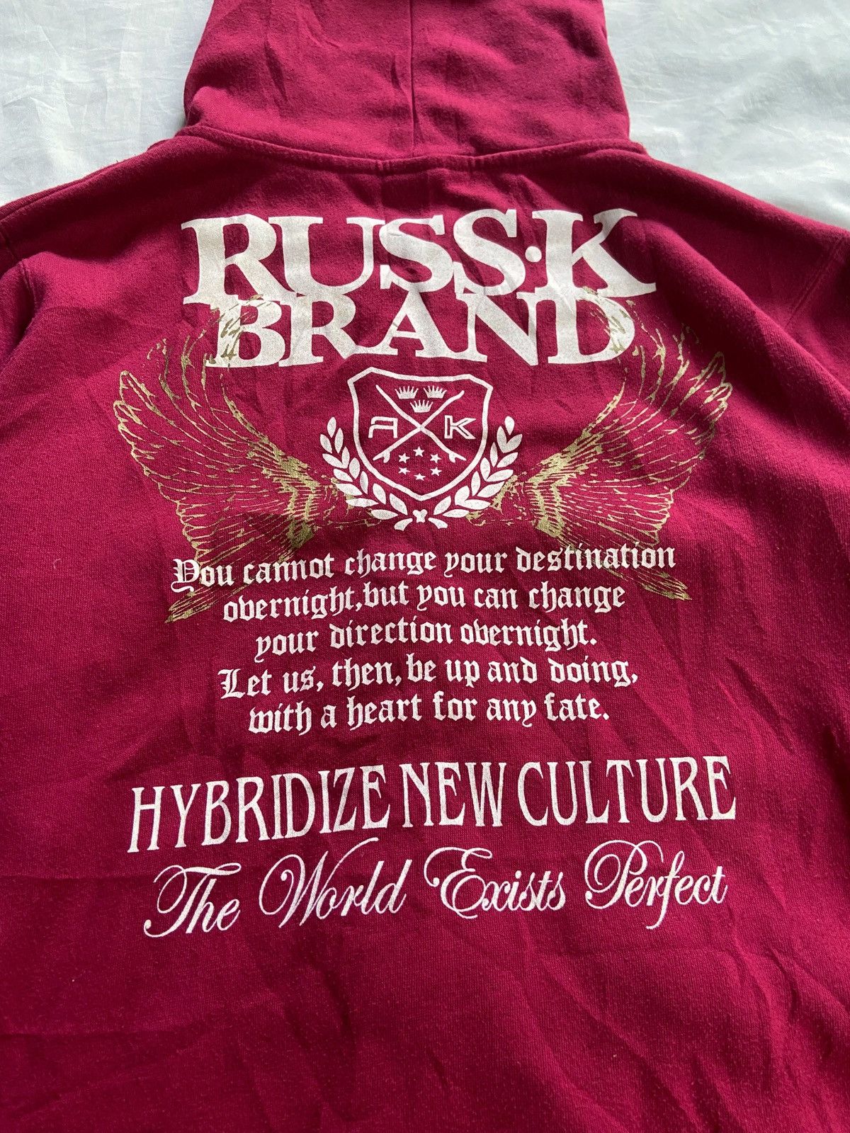 Beauty Beast RUSS-K HYBRIDGE NEW CULTURE ZIP HOODIE Size US XL / EU 56 / 4 - 13 Thumbnail