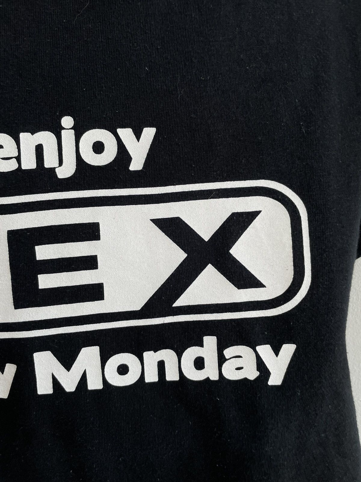 Vintage Sex Humor Tee T Shirt Gildan I Enjoy Sex Every Monday Size US S / EU 44-46 / 1 - 5 Thumbnail