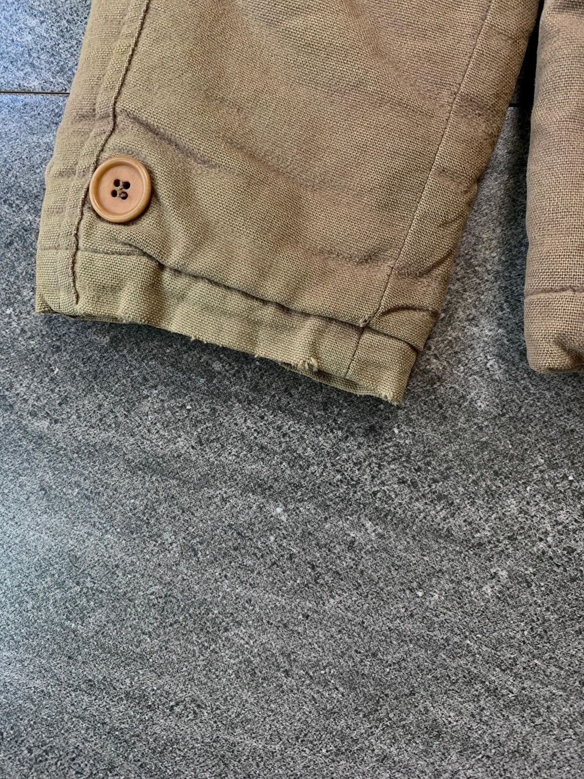 Helmut Lang FREE TAX! Vintage Cotton Military Heavy Coat Jacket Size US S / EU 44-46 / 1 - 9 Thumbnail