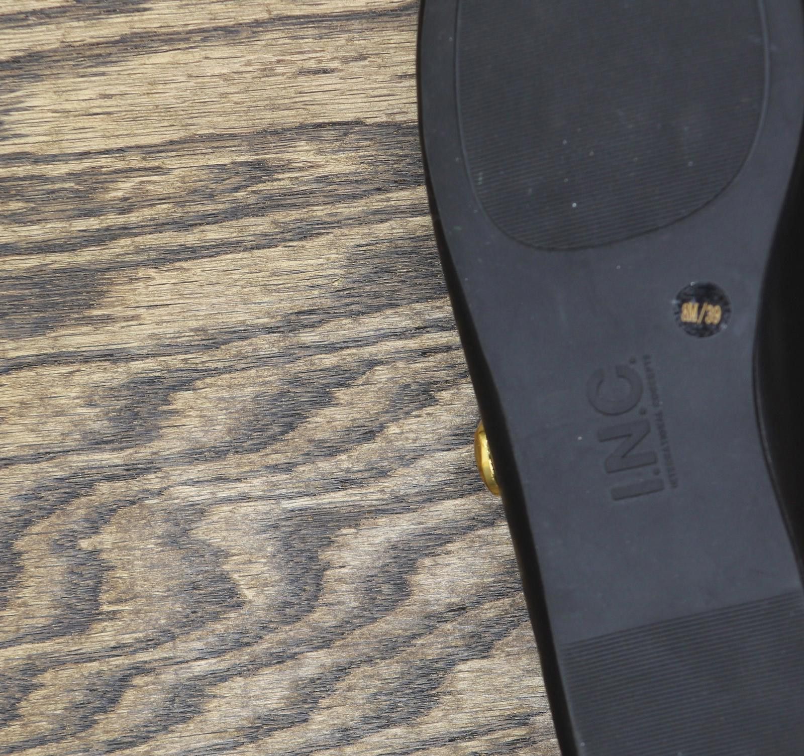 Other Inc International Concepts Hardware Flats Black Smooth 8m Size US 8 / IT 38 - 6 Thumbnail