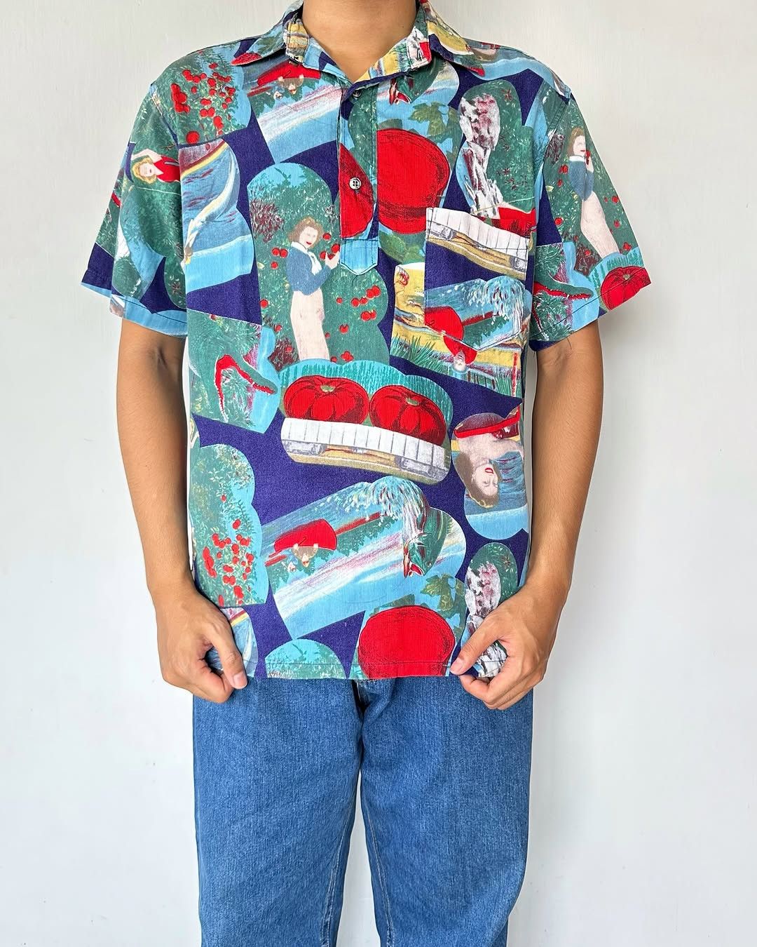 Designer × Vintage LAMUCHACHA VINTAGE PATTERN SHIRT Size US M / EU 48-50 / 2 - 4 Thumbnail