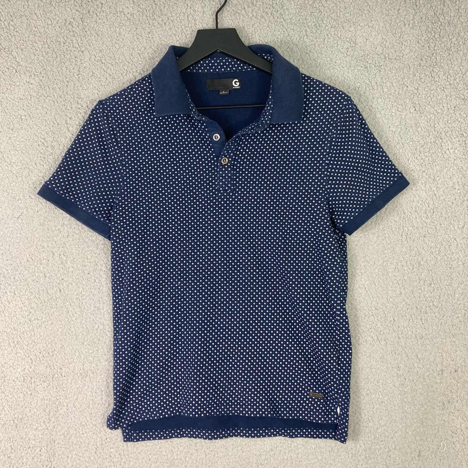 Guess Guess Polo Shirt Men's Navy Blue Size Small Classic Casual Size US S / EU 44-46 / 1 - 3 Thumbnail