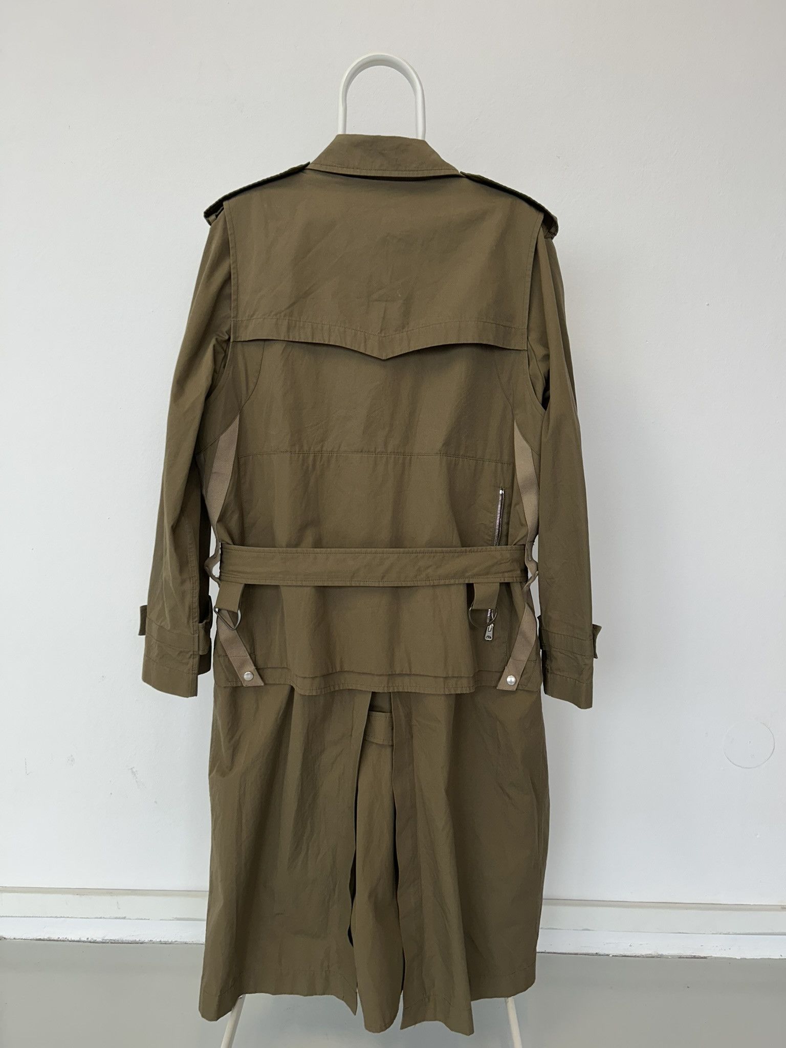 Stella McCartney 2019 Stella McCartney oversized layered trench coat Size US M / EU 48-50 / 2 - 3 Thumbnail