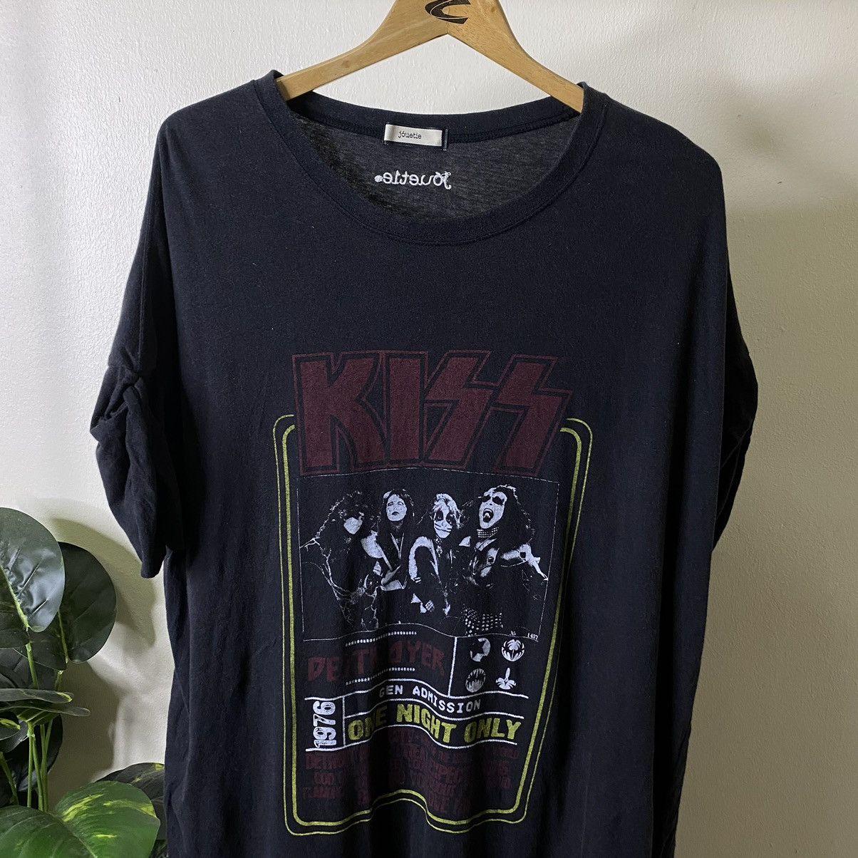 Band Tees Vintage 2012 Joutie x Kiss Rock Band Rock T Shirt Size US XL / EU 56 / 4 - 2 Thumbnail