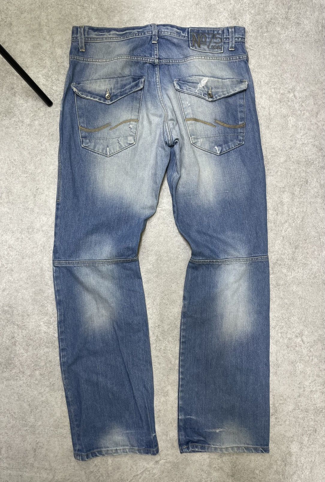 If Six Was Nine × Japanese Brand × Le Grande Bleu (L.G.B.) Flared Denim Jeans – LGB / If Six Was Nine Energy Size US 32 / EU 48 - 9 Thumbnail