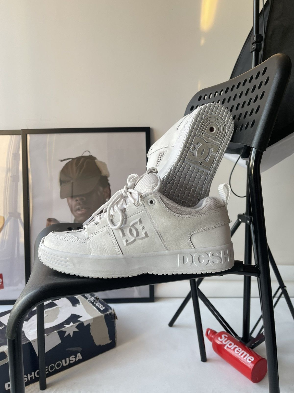 DC Vintage Very Rare DC LYNX OG TRIPLE WHITE / SIZE 11US Size US 11 / EU 44 - 17 Thumbnail