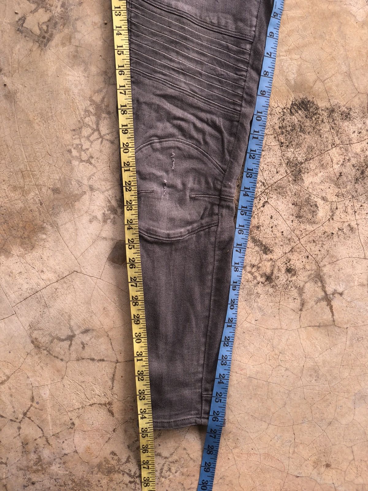 G-Star 🔥Gstar Skinny Zip Knee Size US 31 - 14 Thumbnail