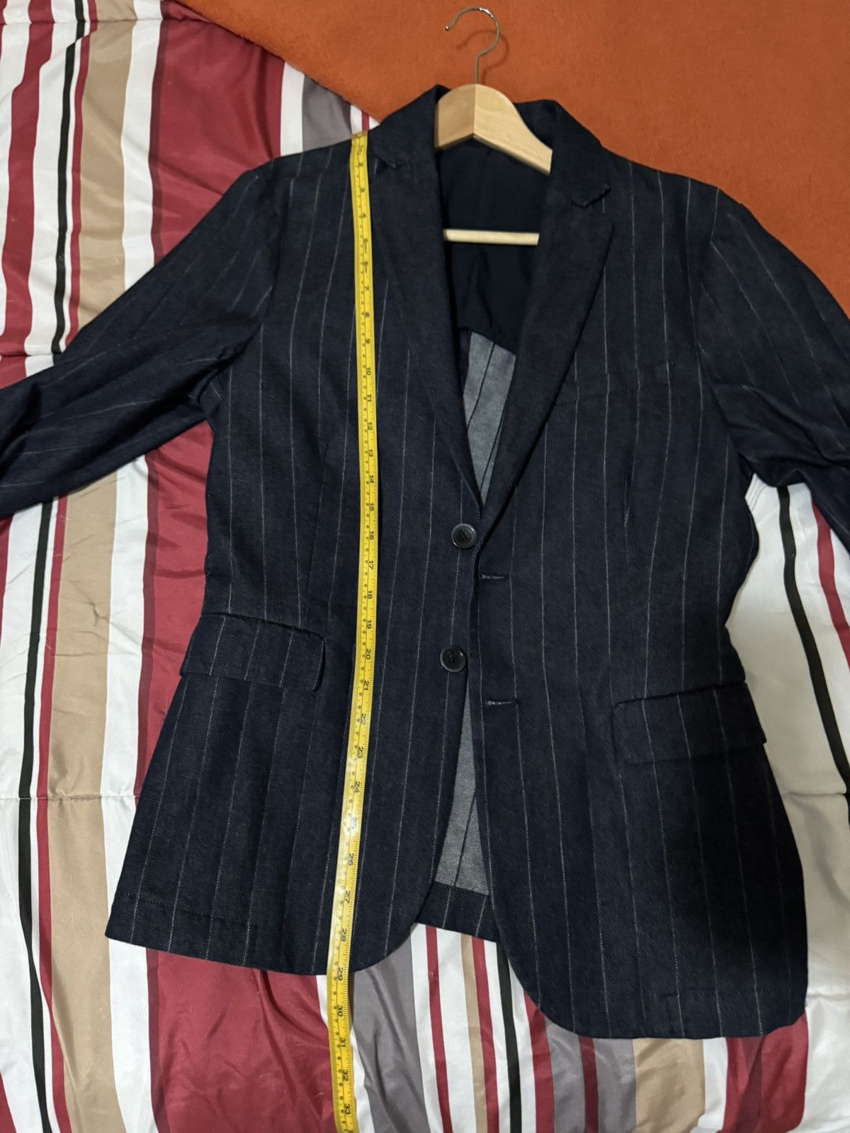 Emporio Armani Emporio Armani striped blazer size 50 Size 50S - 7 Thumbnail