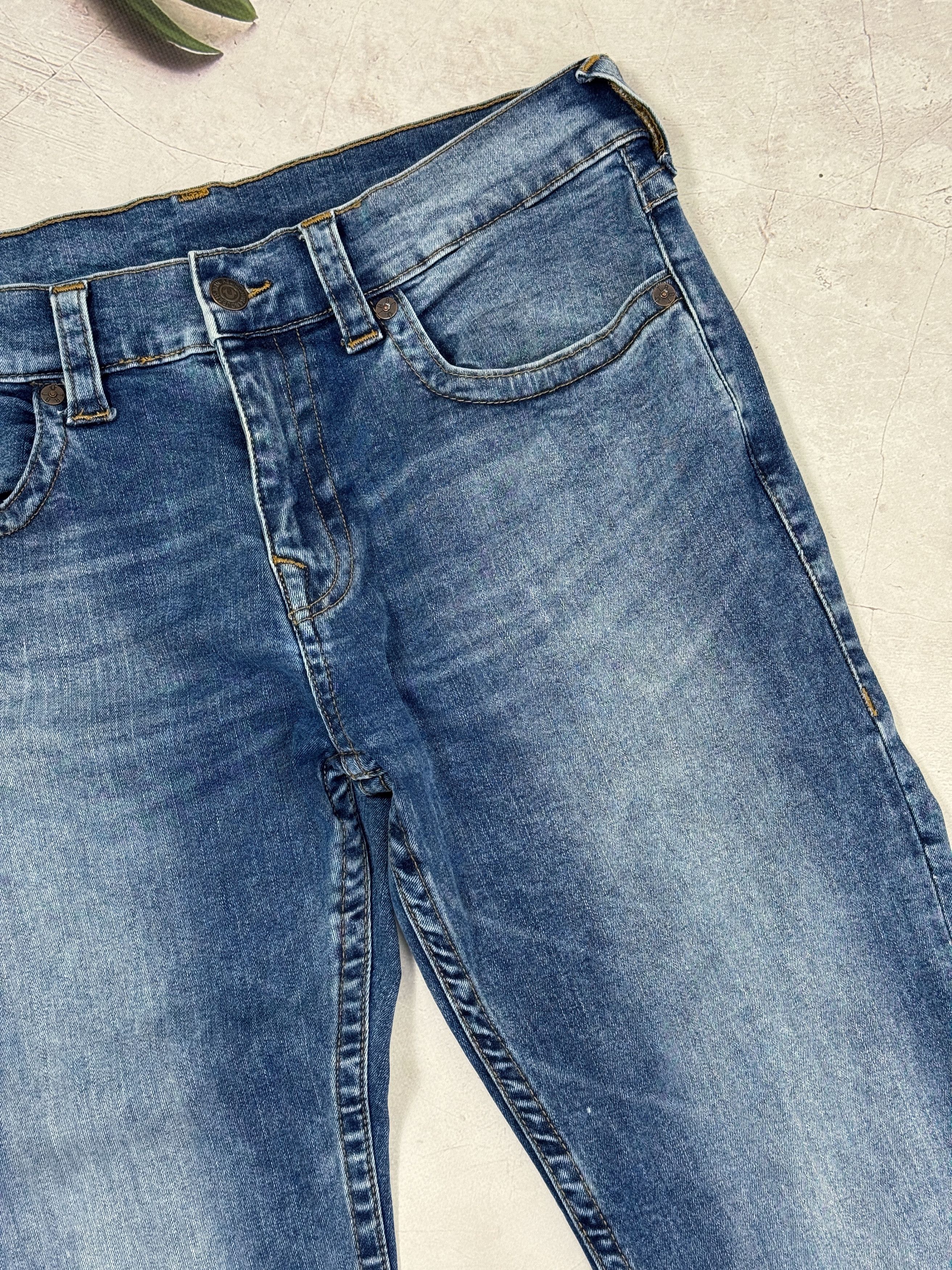 True Religion True Religion Rocco Flap Skinny Jeans Pants Relaxed Denim Size US 34 / EU 50 - 5 Thumbnail