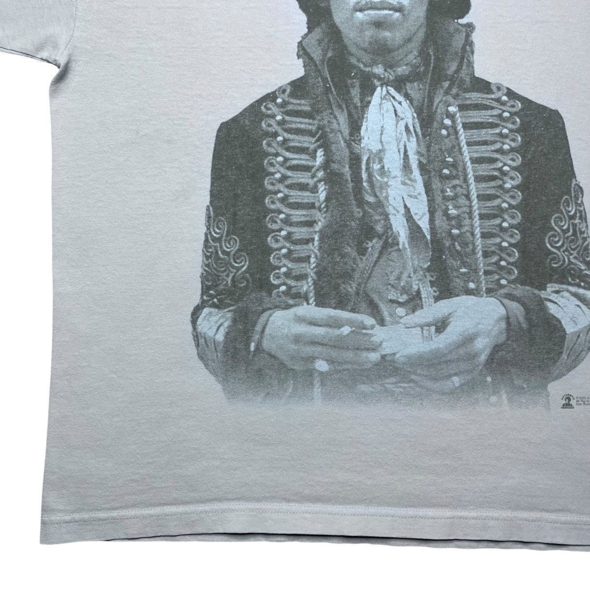 Band Tees × Vintage × Zion Rootswear Vintage 2002 Jimi Hendrix Zion Rootswear Graphic Band Tee Size US XL / EU 56 / 4 - 8 Thumbnail