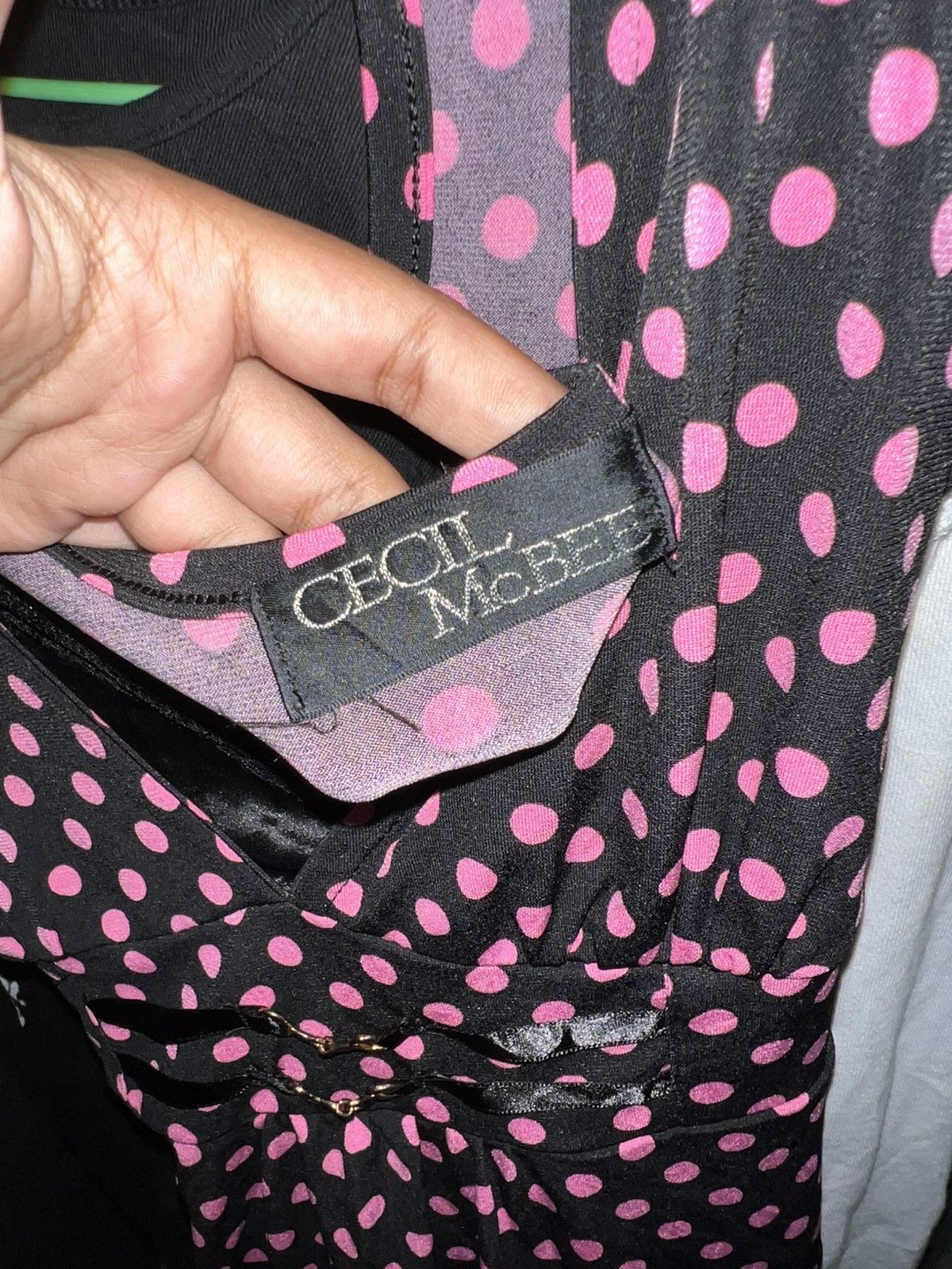 Other CECIL MC BEE POLKADOT MINI DRESS Size S / US 4 / IT 40 - 5 Thumbnail