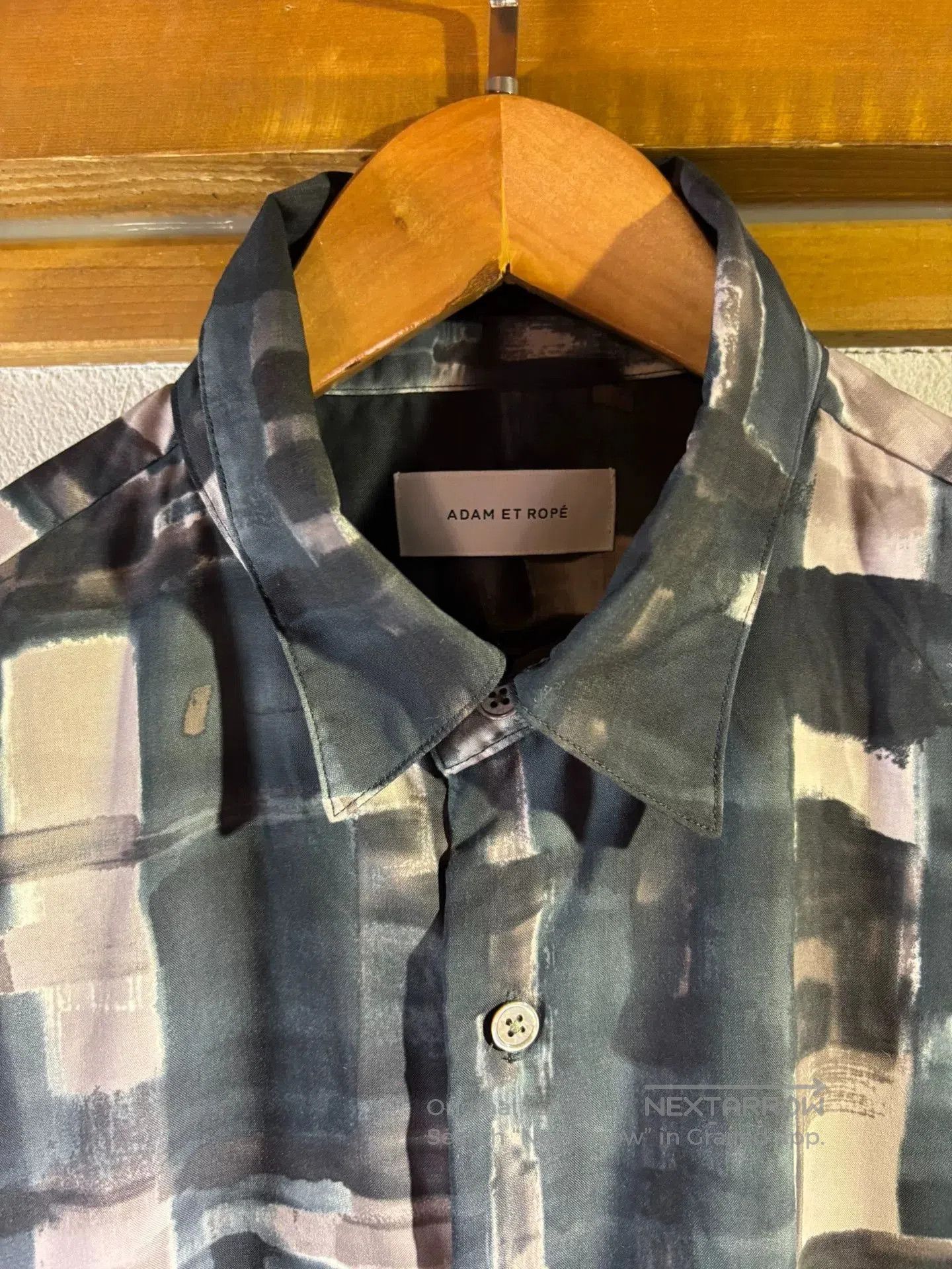 ADAM ET ROPE Adam et Rope Special Dyeing Tencel Shirt. Size US M / EU 48-50 / 2 - 2 Thumbnail