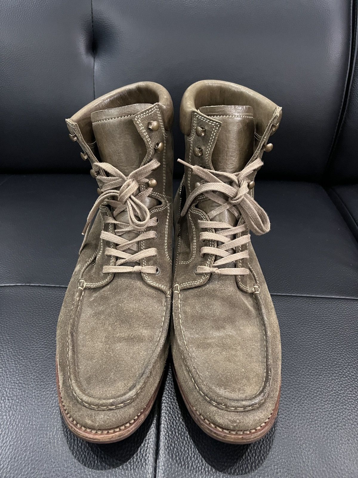 Other n.d.c. made by hand AW09 Suede High-Top Boots Size US 9.5 / EU 42-43 - 7 Thumbnail