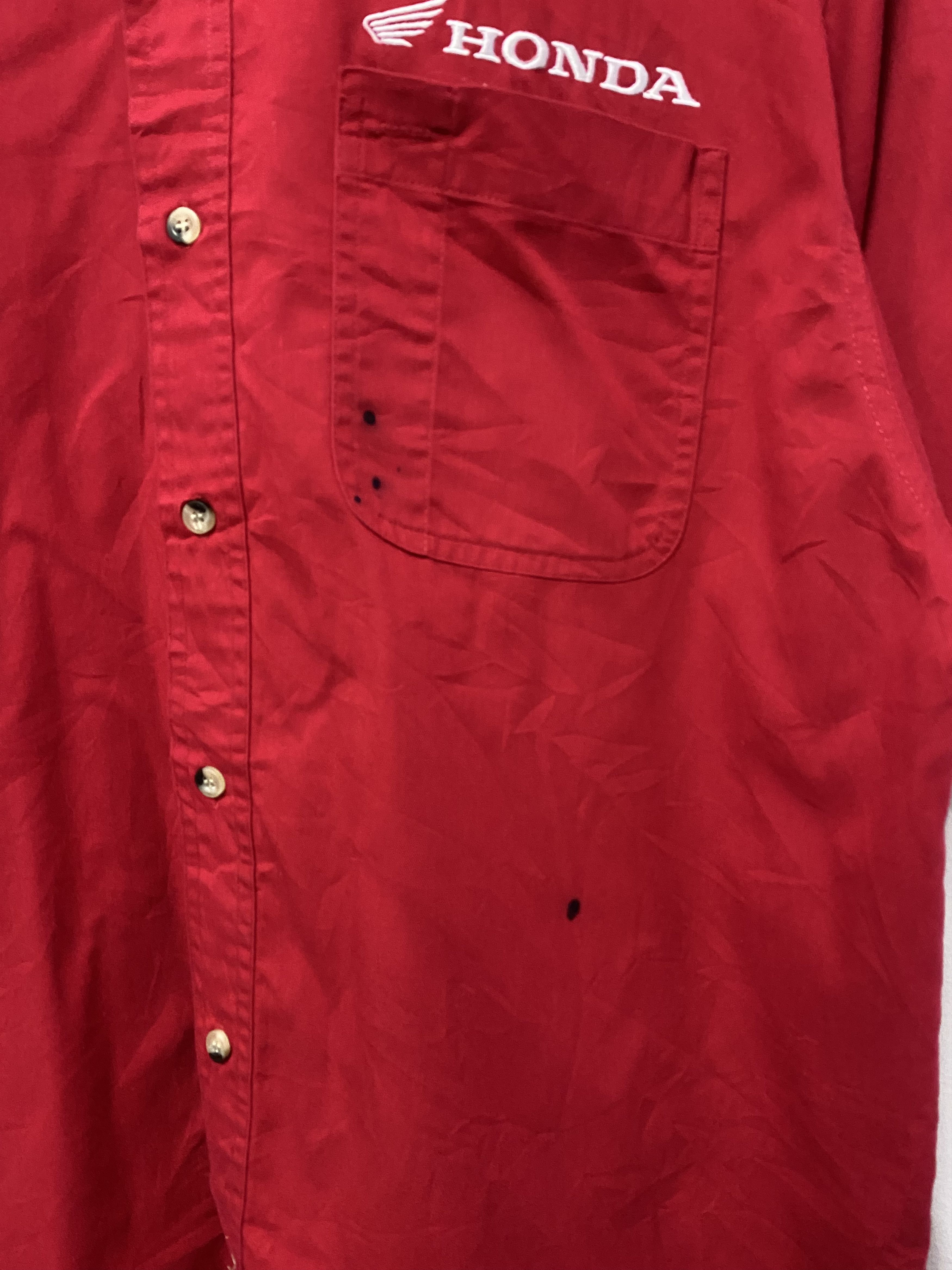 Honda Vintage Tri-Mountain Embroidery Honda Shirts Size US L / EU 52-54 / 3 - 4 Thumbnail