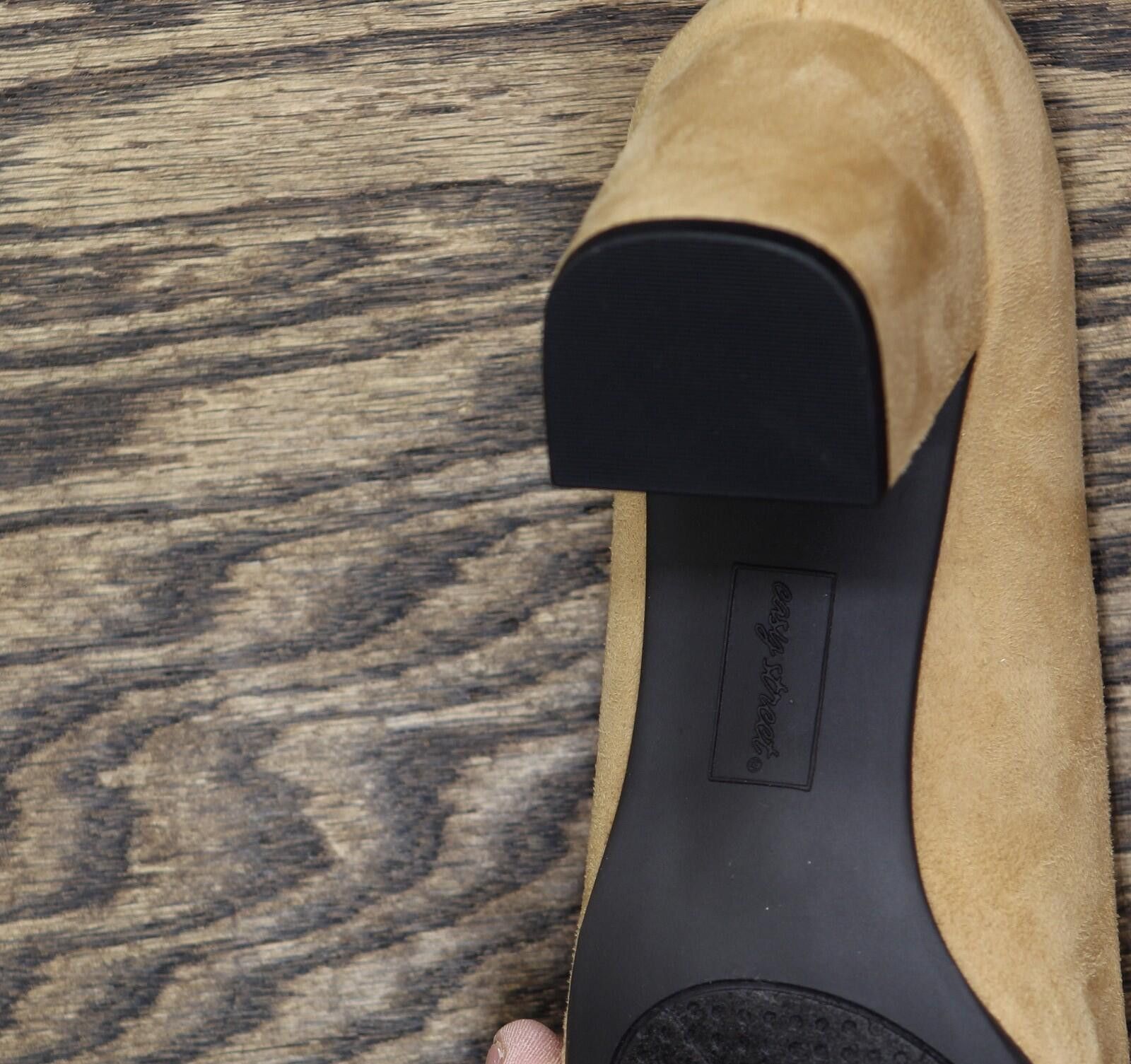 Other Nwt Easy Street Heel Pumps Proper Sand Suede Brown 9.5m Size US 9.5 / IT 39.5 - 8 Thumbnail