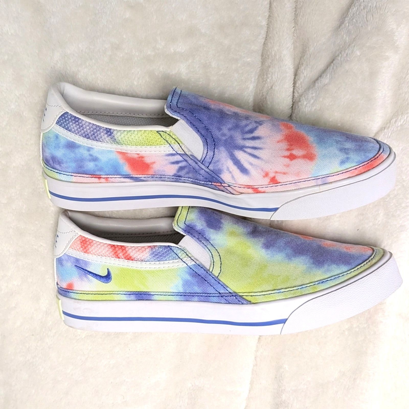 Nike Nike Tie-Dye Slip-On Sneakers Size 6.5 Size US 6.5 / IT 36.5 - 4 Thumbnail