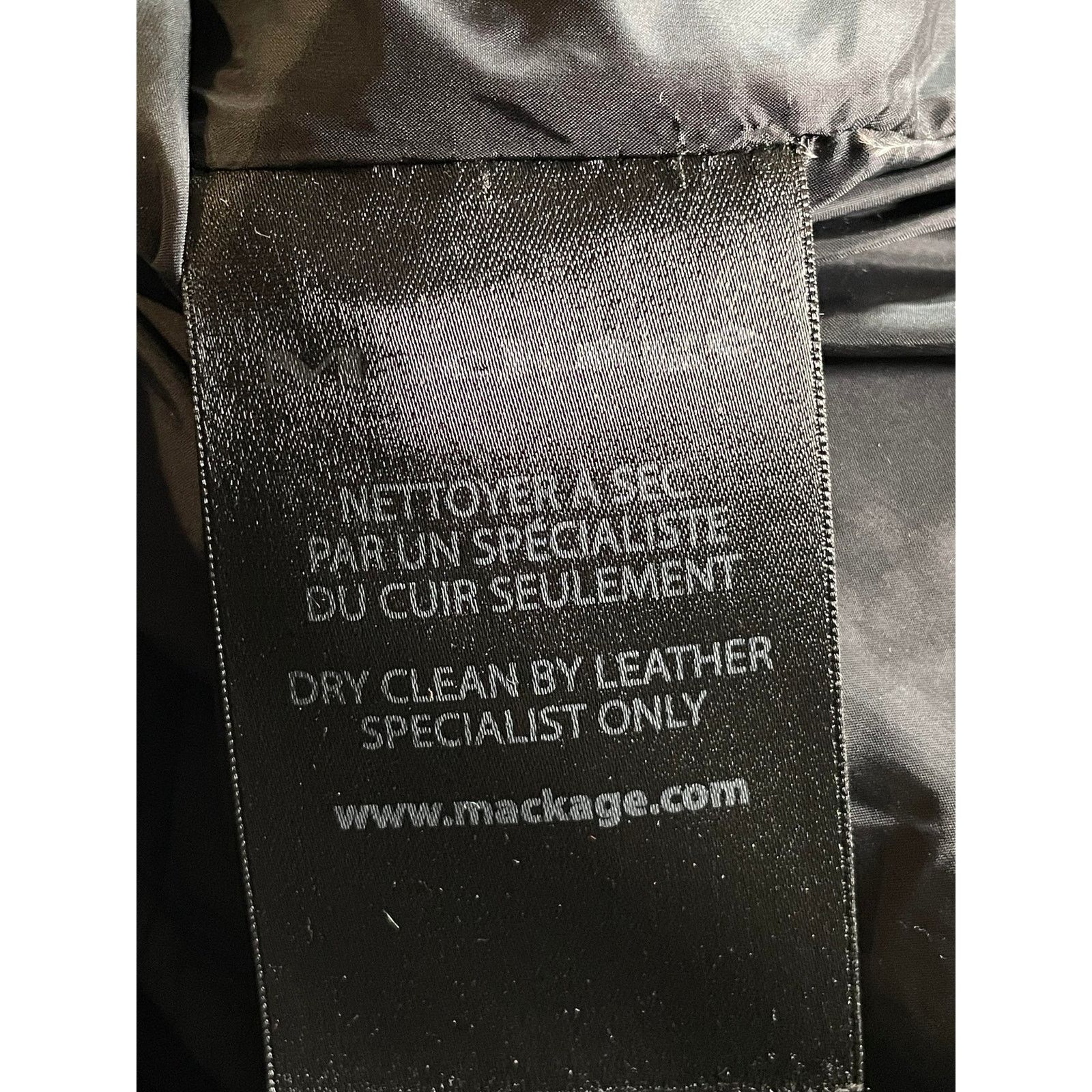 Mackage Mackage Adali Black Leather Jacket Size US L / EU 52-54 / 3 - 13 Thumbnail