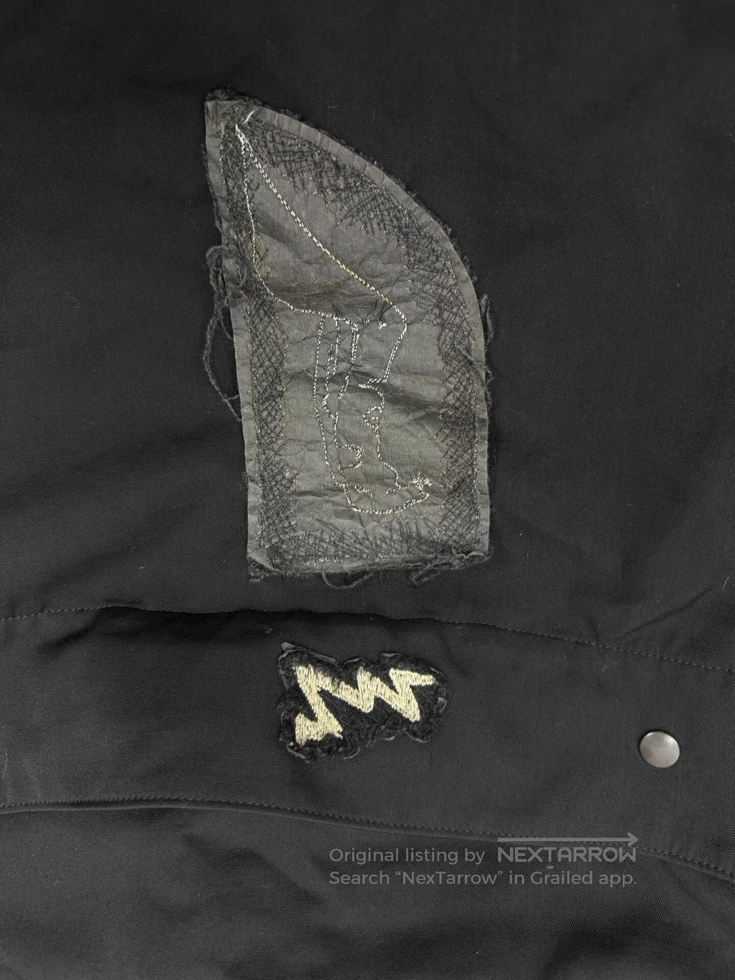 Yohji Yamamoto Yohji Yamamoto Black Wool Messenger Bag. Size ONE SIZE - 5 Thumbnail