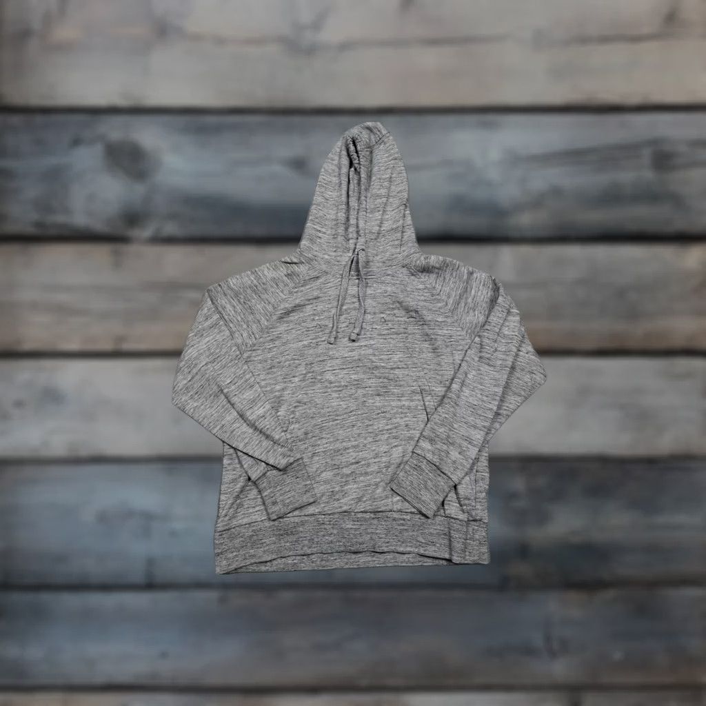 Ariat Ariat Hoodie Womens Medium Gray Pullover Sweatshirt Logo Dolman Sleeve Fleece Size M / US 6-8 / IT 42-44 - 1 Thumbnail