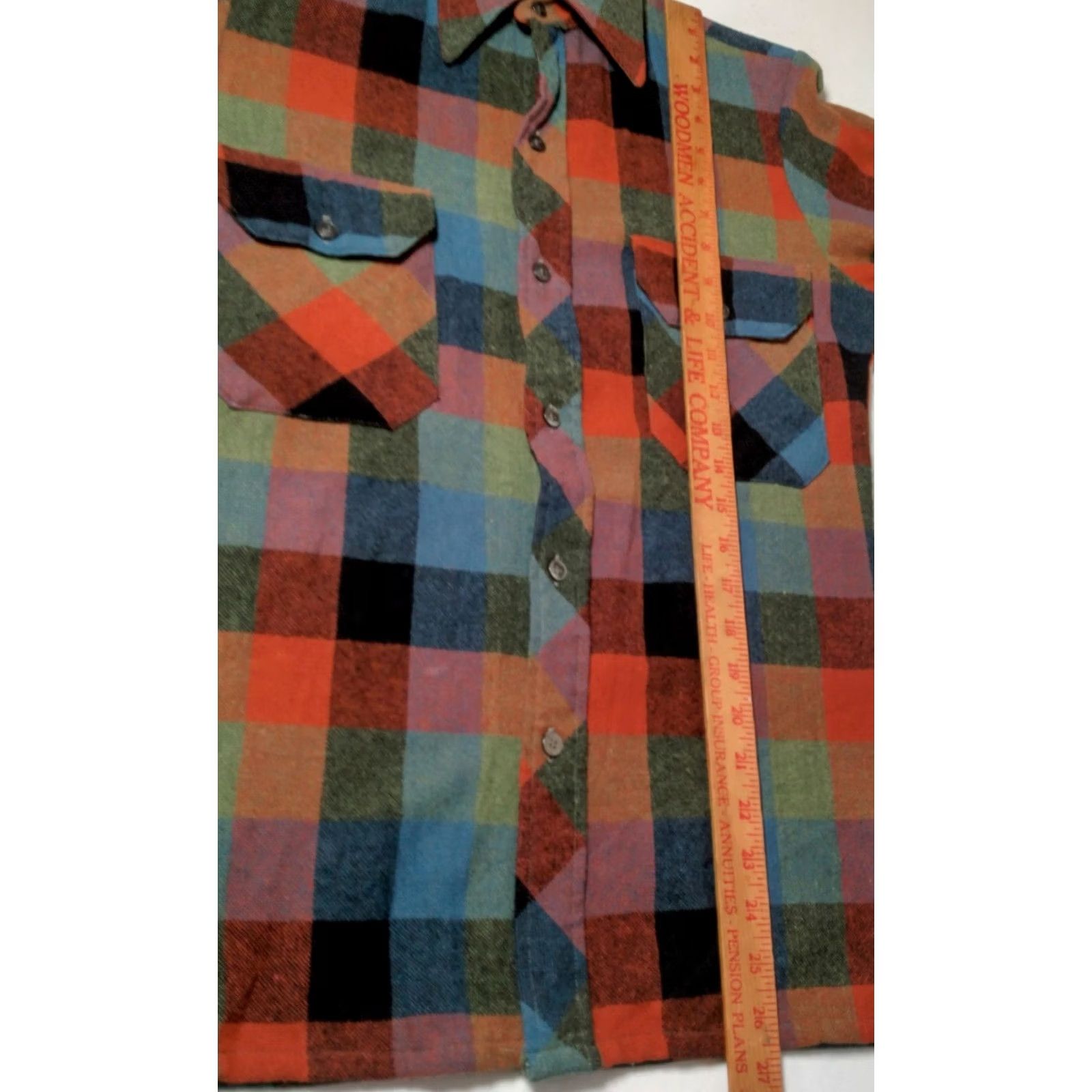 Vintage VINTAGE Dee Cee Rappers Shirt Small Woven Wool Blend Grandpa Workwear Button-Up Mens Size US S / EU 44-46 / 1 - 5 Thumbnail
