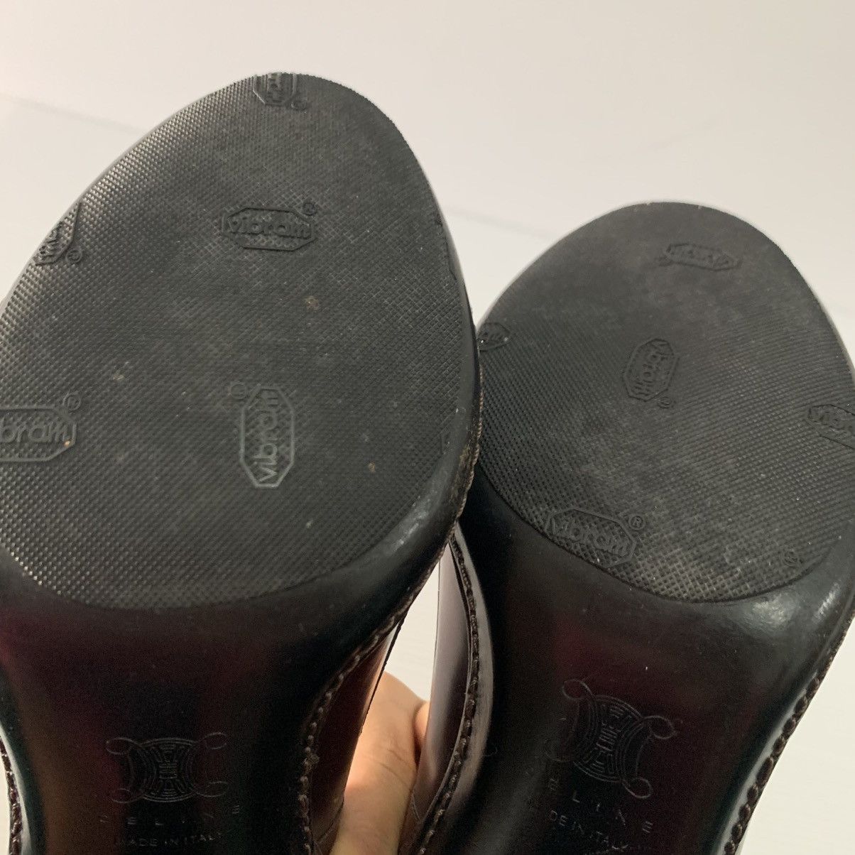 Celine Celine Leather Heels Size US 7 / IT 37 - 11 Thumbnail