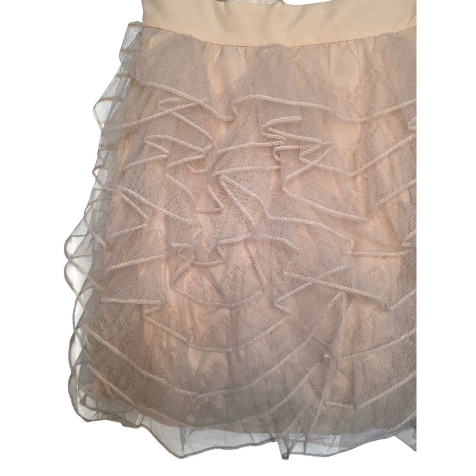 Bcbgmaxazria BCBGENERATION NATURAL TUTU VDN6P752/DC1111 DRESS SIZE 0 Size XS / US 0-2 / IT 36-38 - 10 Thumbnail