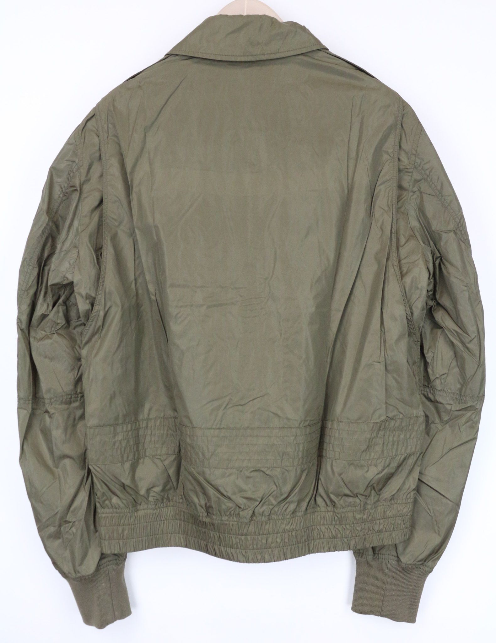 John Richmond IT52 Dark Moss Green MA2 Bomber Full Zip Jacket 73992 Size US L / EU 52-54 / 3 - 2 Thumbnail