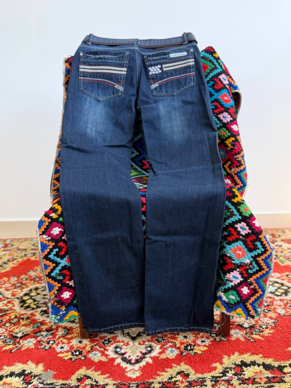 Hedi Slimane 2000s Hedi Slimane Style Washed Faded Denim Jeans Size US 30 / EU 46 - 6 Thumbnail