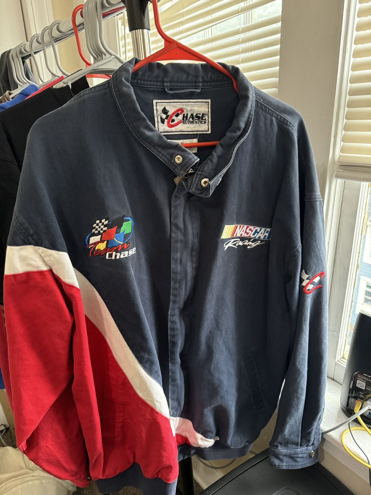Chase Authentics × NASCAR Vintage NASCAR Jacket Size US XL / EU 56 / 4 - 1 Thumbnail