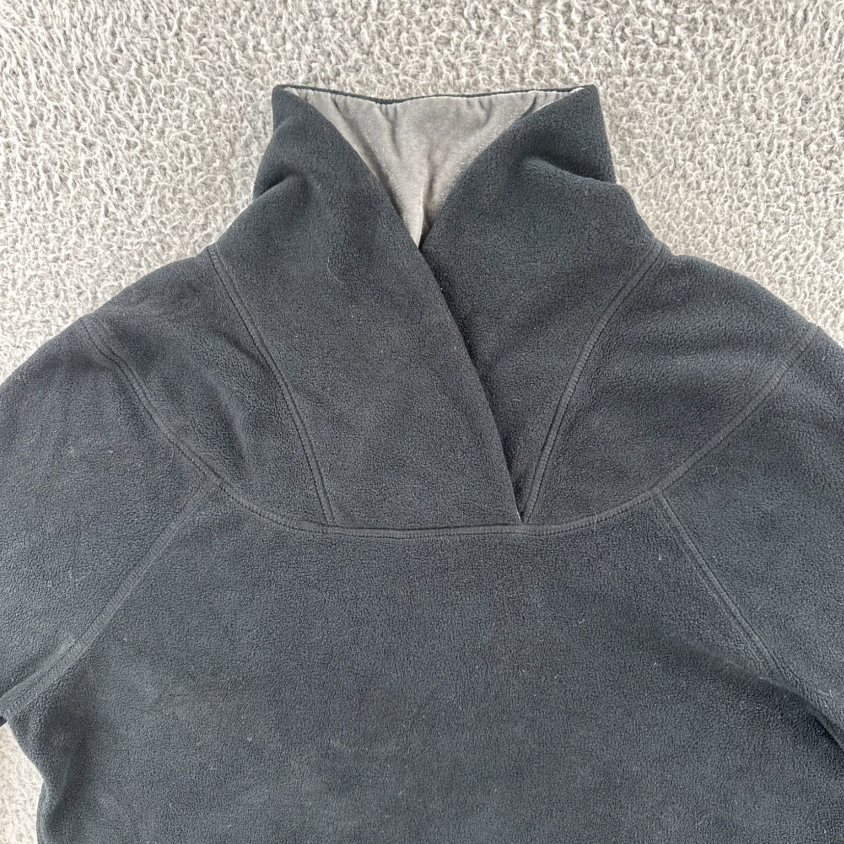 Prana VINTAGE PrAna Women’s Size XL Black Pullover Fleece Lightweight Packable Layer Hiking Size XL / US 12-14 / IT 48-50 - 5 Thumbnail