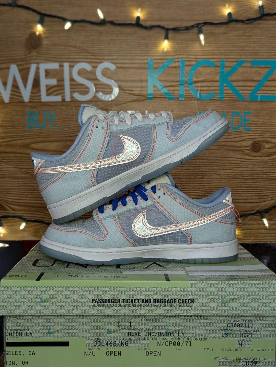 Nike Sunk low union Argon Size US 9 / EU 42 - 3 Thumbnail