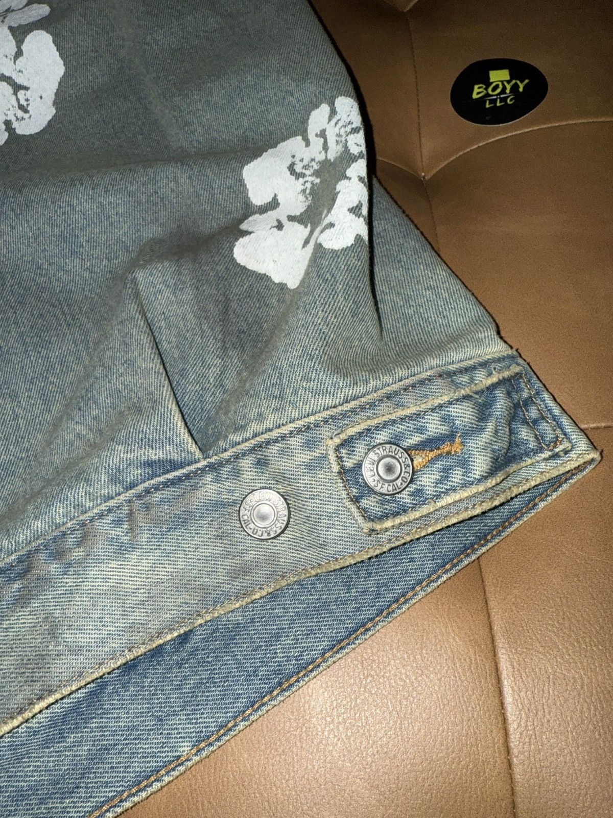 DENIM TEARS Wreath denim jacket Size US M / EU 48-50 / 2 - 7 Thumbnail